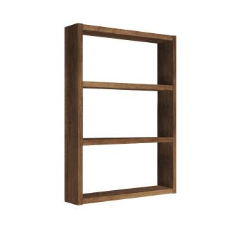 Raft de bucătărie Setam Walnut, maro închis