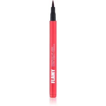 LAMEL Flamy Kissproof Lip Liner creion contur de buze, tip carioca culoare №402 1,6 ml