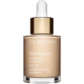 Clarins Skin Illusion Natural Hydrating Foundation makeup radiant cu hidratare SPF 15 culoare 103N Ivory 30 ml