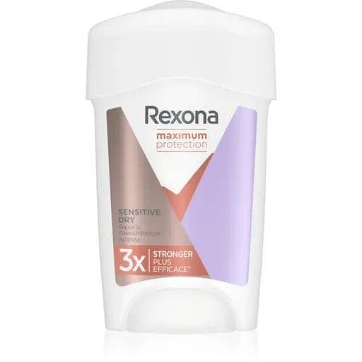 Rexona Maximum Protection Sensitive Dry deodorant crema impotriva transpiratiei excesive Sensitive Dry 45 ml