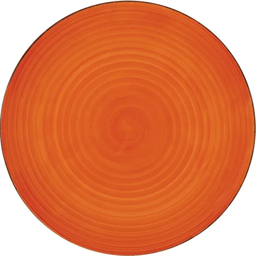 Lamart LT9081 farfurie ceramică mică Happy,diametru 26,8 cm, portocaliu, portocaliu