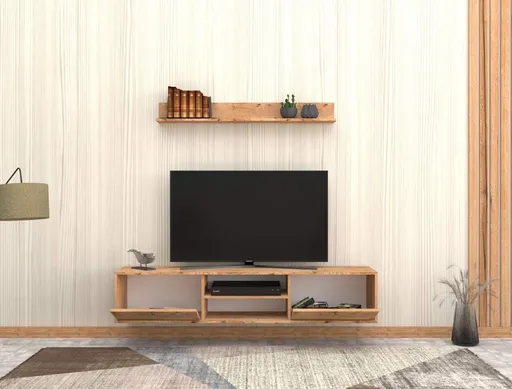 Comoda TV, Hanah Home, Zenith, 180x35x35 cm, Maro