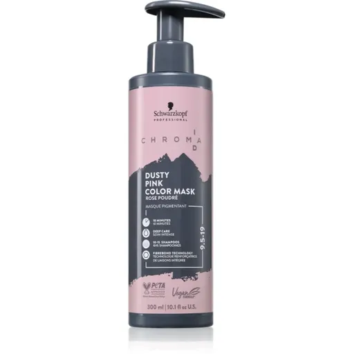 Schwarzkopf Professional Chroma ID Color Mask mască intens colorantă pentru păr culoare 9.5-19 Dusty Pink 300 ml