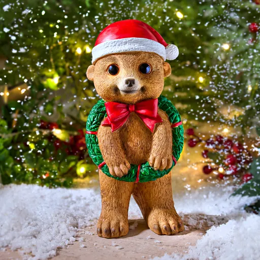 Suricată cu coroană de Crăciun