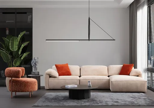 Coltar, Atelier del Sofa, 560ARE5268, Cadru: LEMN/PAL, Crem