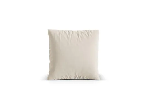 Perna decorativa, Nuria-88, Micadoni Home, 40x40 cm, catifea, bej