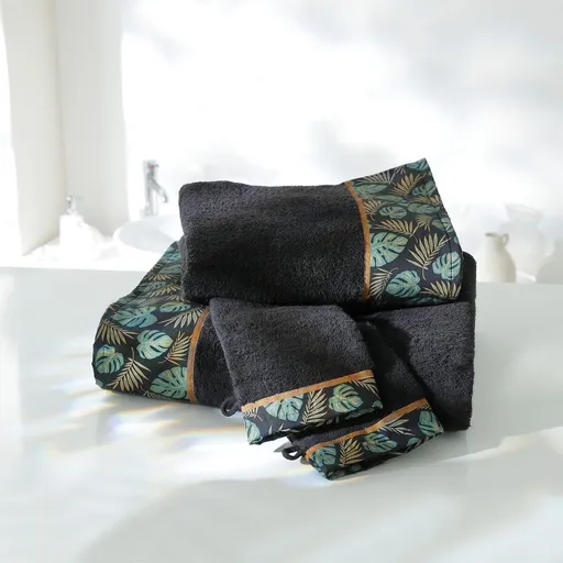 Set Terry cu motiv de junglă 420 g/m2