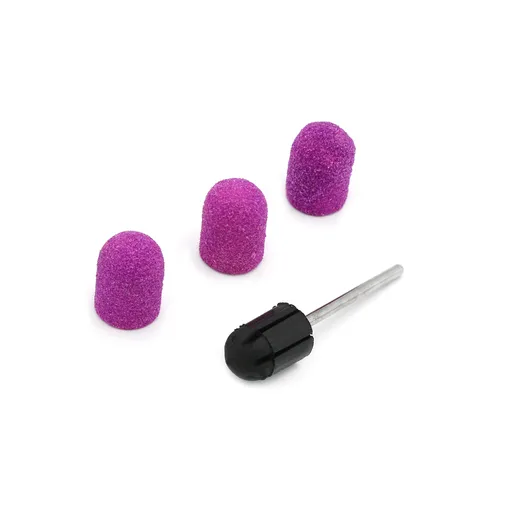 Suport + 3 Smirghel 10 x 15 mm - 80 Set, Lilac