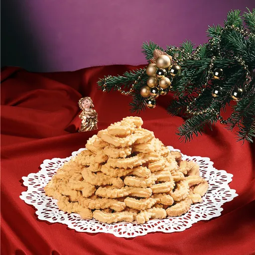 Biscuiți spritz cu unt fin