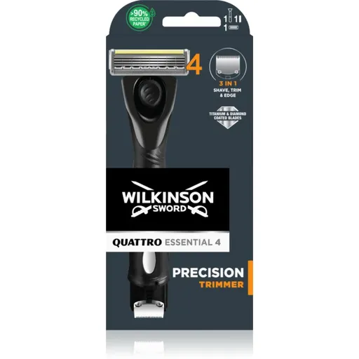 Wilkinson Sword Quattro Precision Trimmer aparat de ras rezerva lama 1 pc