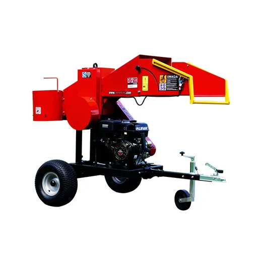 Tocator crengi REMET RSO 120, Motor 15CP cu pornire electrica, 7 mc/h, diametru max. 9 cm