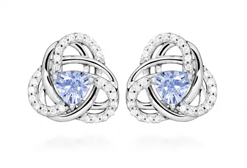 Silver Cat Cercei la moda din argint cu zirconiu cubic SC526