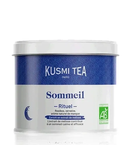 Kusmi Tea Organic Sleep ,ceai vrac într-o cutie de 100 g