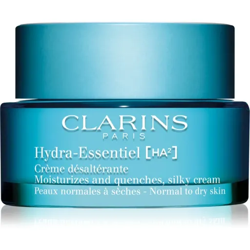 Clarins Hydra-Essentiel [HA²] Silky Cream Crema de zi pentru fermitate si hidratare cu acid hialuronic 50 ml
