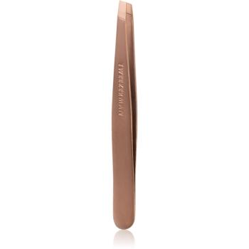 Tweezerman Studio Collection pensete cu varfurile tesite Rose Gold 1 buc