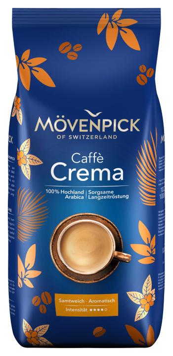 MÖVENPICK Café Crema zrnková káva 1000 g