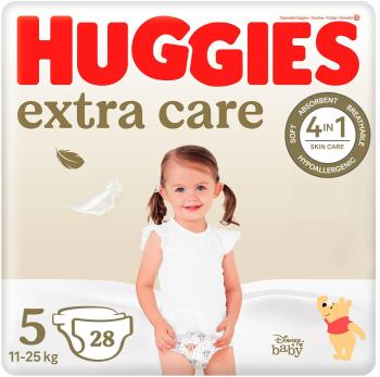 Eldobható pelenka HUGGIES Extra Care 5 (28 db)