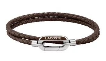 Lacoste Brățară din piele pentru bărbați Starboard 2040113