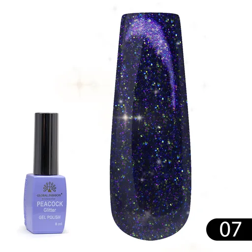 Oja Semipermanenta Peacock - 8 ml, 07