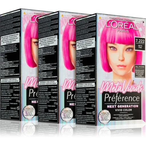 L’Oréal Paris Préférence Meta Vivids vopsea de păr semipermanentă