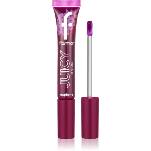 flormar Juicy Lip Gloss lip gloss hidratant culoare 001 Raspberry 10 ml