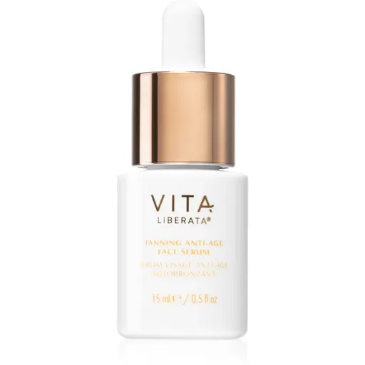 Vita Liberata Tanning Anti-Age Face Serum ser autobronzant pentru fata anti-îmbătrânire 15 ml