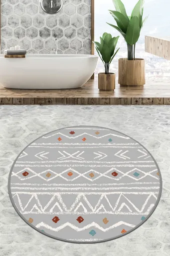 Covoras de baie, L'essentiel Maison, Ballocco Circle Djt 200, Multicolor