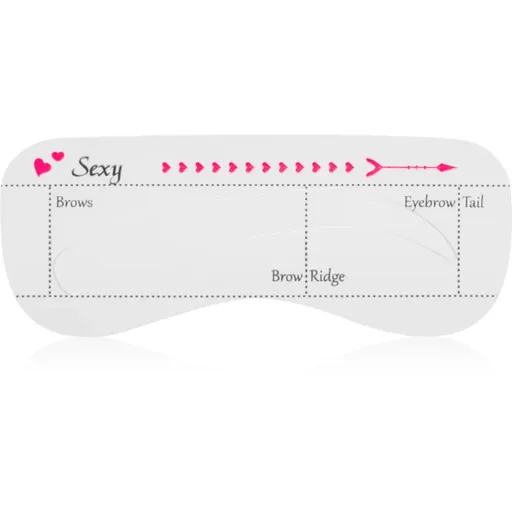 Lash Brow Eyebrow Stencil șabloane pentru sprâncene 10 buc