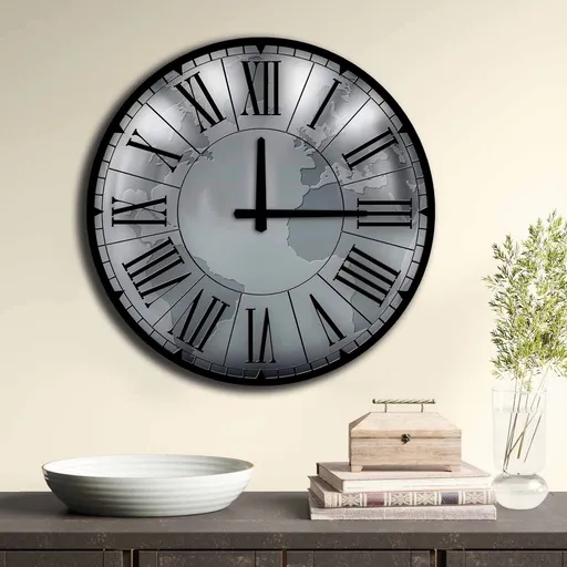 Ceas de perete, 5050MS-032, ø50 cm, Multicolor