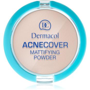 Dermacol Acne Cover pudra compacta pentru ten acneic culoare Porcelain 11 g