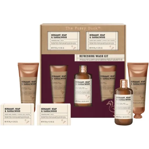 Baylis & Harding The Fuzzy Duck Bergamot, Hemp & Sandalwood set cadou pentru barbati
