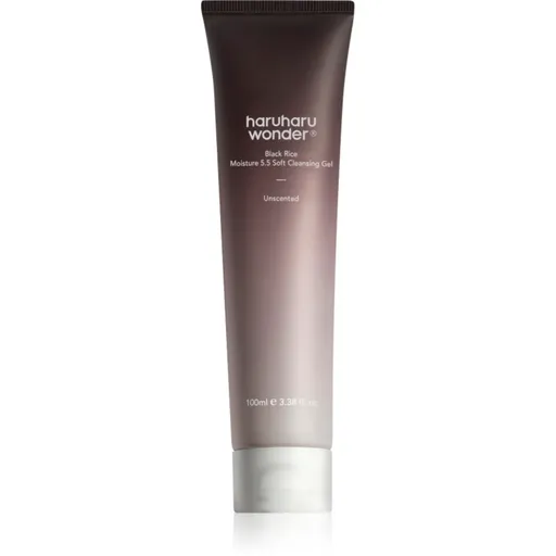 Haruharu Wonder Black Rice Moisture gel de curățare blând pentru piele sensibila si intoleranta 100 ml