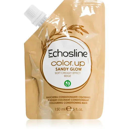Echosline Color Up mască colorantă cu efect de nutritiv culoare Sandy Glow 150 ml