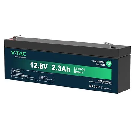 Acumulator lithium 12.8V 2.3AH 178X35X60MM V-TAC SKU-11941