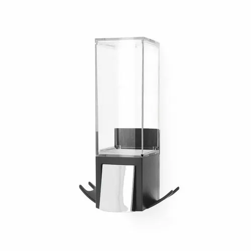 Dozator de spumă de săpun montat pe pereteCompactor Edge 500 ml, negru, negru