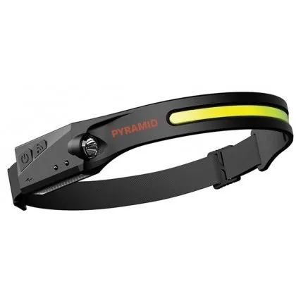 Lanterna de cap cu acumulator intern, 350 lumeni, camping, pescuit, service auto, incarcare USB Type C, waterproof L99-BLACK