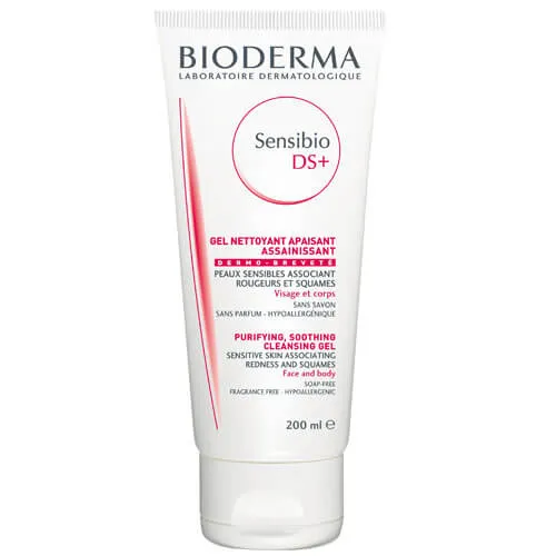 Bioderma Cleansing gel spumant Sensibio DS + (gel de curățare) 200 ml