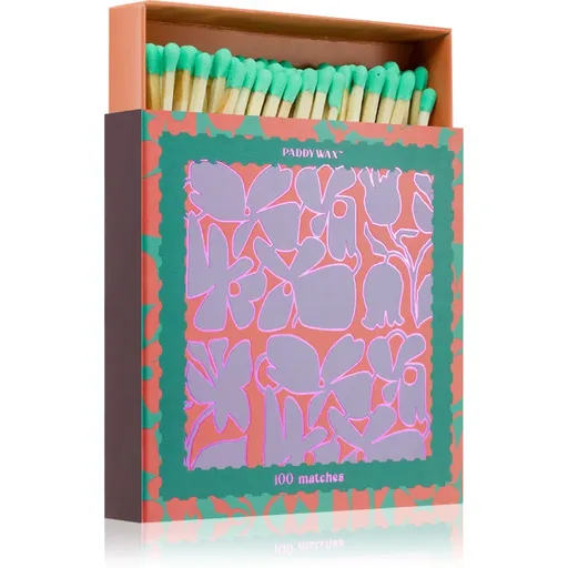 Paddywax Jumbo Boxed Abstract Floral chibrituri 1 buc
