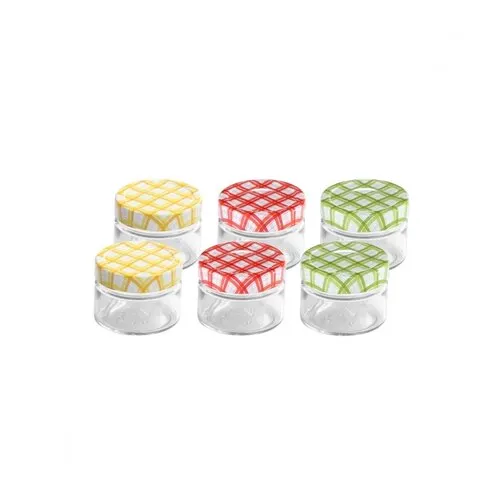 Set 6 borcane de conservare Tescoma DELLACASA, 125 ml, 125 ml