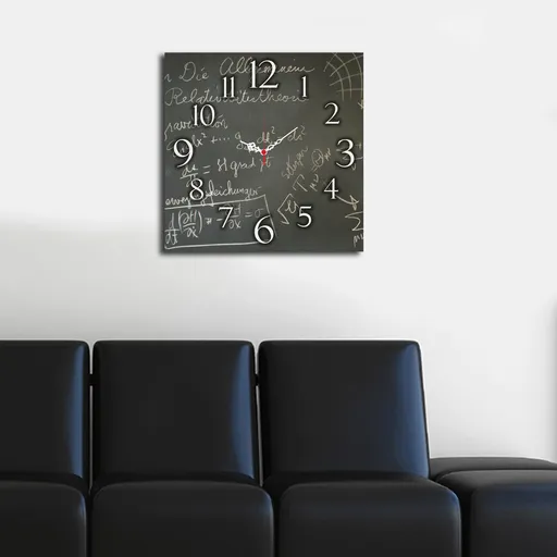 Ceas de perete, Msk-08, Dimensiune: 40 x 40 cm, Multicolor