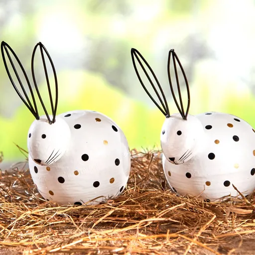 Decorațiune "Iepure cu buline"