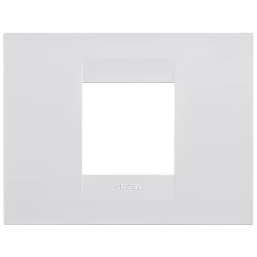 Rama ornament 2 module Gewiss Chorus Geo GW16402TB, alb