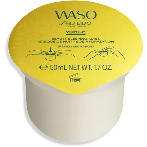 Shiseido Waso Yuzu-C Masca de noapte faciale Refil 50 ml