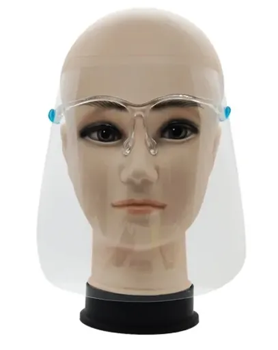Viziera Transparenta Ochelari cu Masca pentru Salon