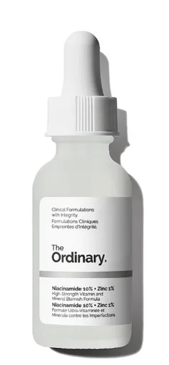 The Ordinary Ser împotriva imperfecțiunilor tenului Niacinamidă 10% + Zinc 1% (Serum) 30 ml