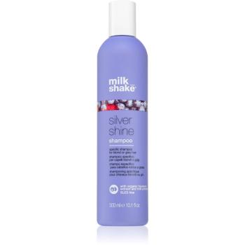 Milk Shake Silver Shine șampon pentru păr blond neutralizeaza tonurile de galben 300 ml