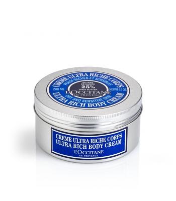 L`Occitane en Provence Cremă nutritivă pentru corp 25% Shea Butter ( Ultra Rich Body Cream) 200 ml