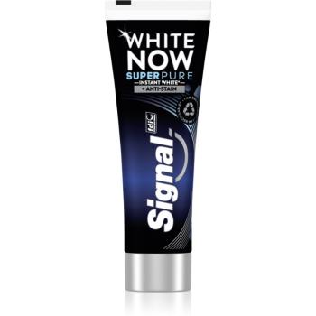 Signal White Now Men Super Pure pasta de dinti special pentru barbati cu efect de albire 75 ml