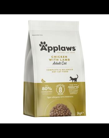 APPLAWS Adult Chicken&amp;Lamb hrana uscata pentru pisici adulte, pui si miel 2 kg