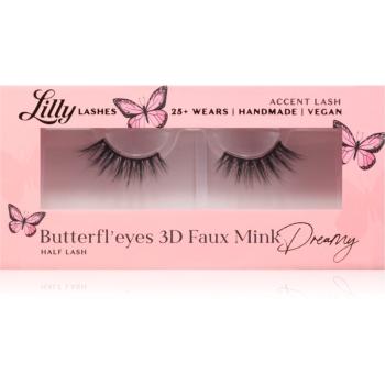 Lilly Lashes 3D Faux Mink Butterfl'eyes gene false tip Dreamy 1 pereche